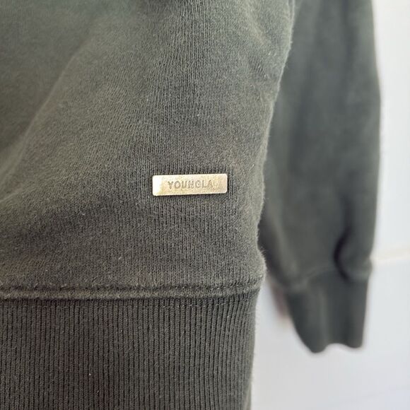 YOUNGLA GREEN GYM HOODIE MENS SMALL - Picture 6 of 6